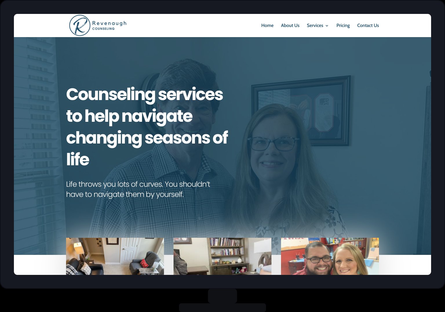 Revenaugh Counseling website